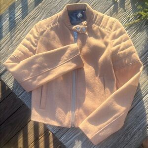 GAP Camel Zipper Jacket